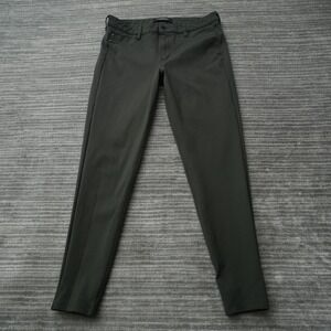 Liverpool Los Angeles Pants Women Green Viscose Nylon 12 31 Measured 32x28.25